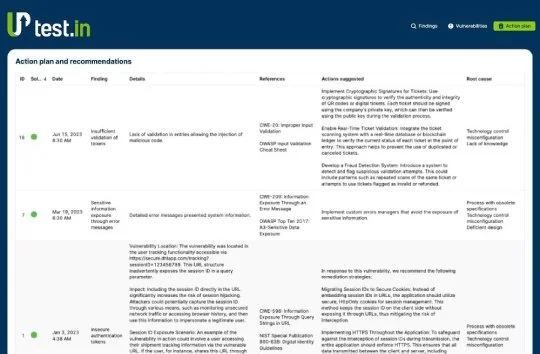 UPtest.in dashboard screen shot 4